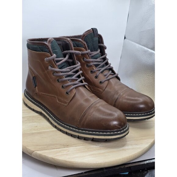 Denver Hayes Mens T-Max insulated Brown Boot (sz 11) Ankle - Picture 5 of 11